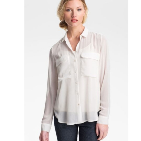 Kut from the Kloth Tops - Kut from the Kloth Nora semi sheer button up